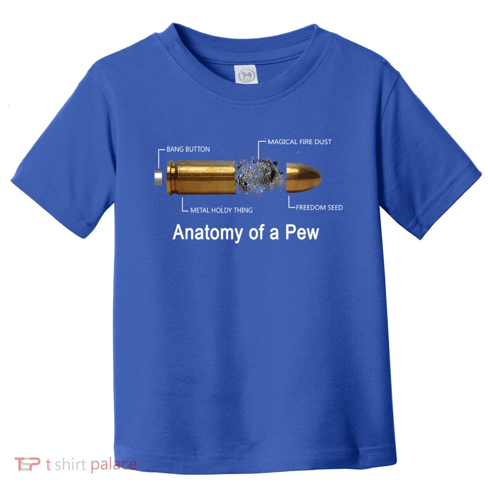 Anatomy Of A Pew Labeled Gift Toddler T-Shirt