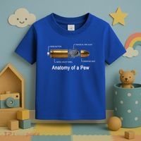 Anatomy Of A Pew Labeled Gift Toddler T-Shirt thumb 3