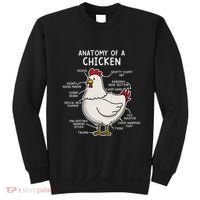 Anatomy Of A Chicken Country Farm Sweatshirt thumb 0
