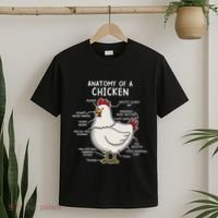 Anatomy Of A Chicken Country Farm T-Shirt thumb 2