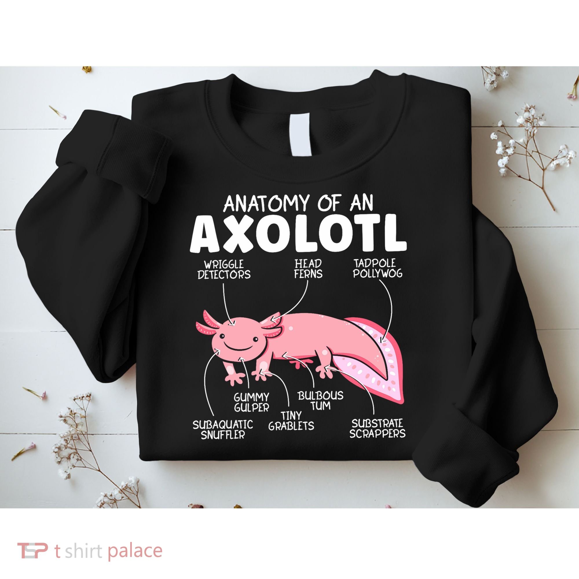 Anatomy Of An Askolotl Owner Mexican Walking Fish Lover  Sweatshirt