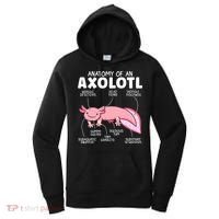 Anatomy Of An Askolotl Owner Mexican Walking Fish Lover  Women's Hoodie thumb 0