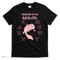 Anatomy Of An Axolotl Mexican Salamander Gift T-Shirt thumb 0