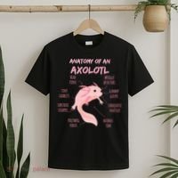 Anatomy Of An Axolotl Mexican Salamander Gift T-Shirt thumb 2
