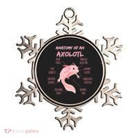 Anatomy Of An Axolotl Mexican Salamander Gift Ornament thumb 0