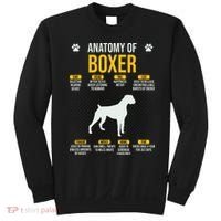 Anatomy Of Boxer Dog Lover Funny Sweatshirt thumb 0