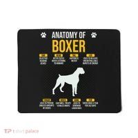 Anatomy Of Boxer Dog Lover Funny Mousepad thumb 0