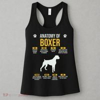 Anatomy Of Boxer Dog Lover Funny Women's Tank Top thumb 3