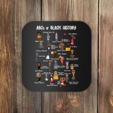 ABCs Of Black History Coaster