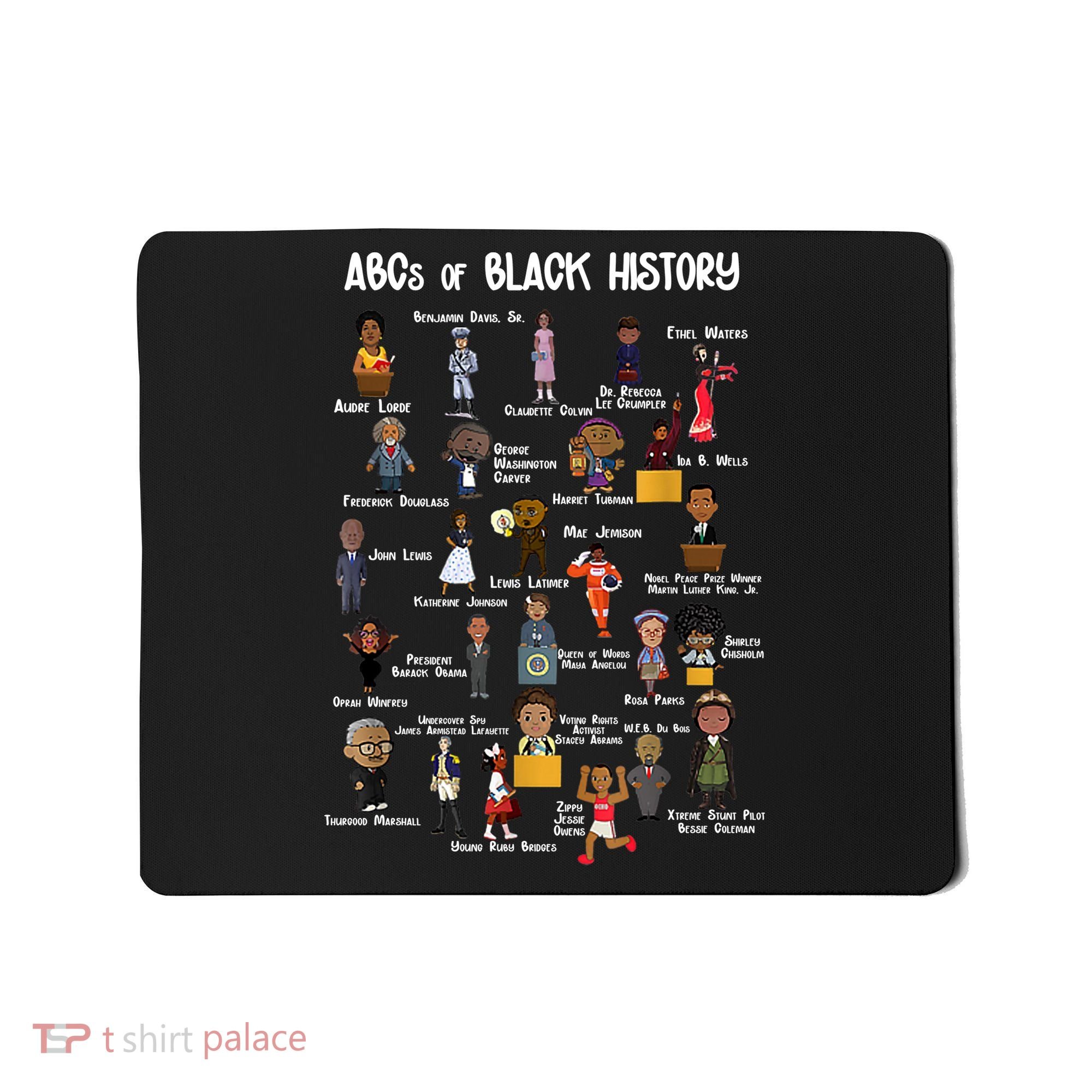 ABCs Of Black History Mousepad