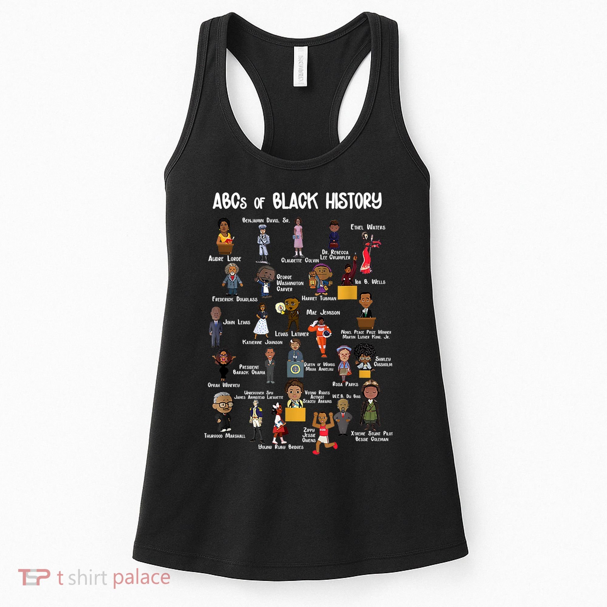 ABCs Of Black History Women's Tank Top