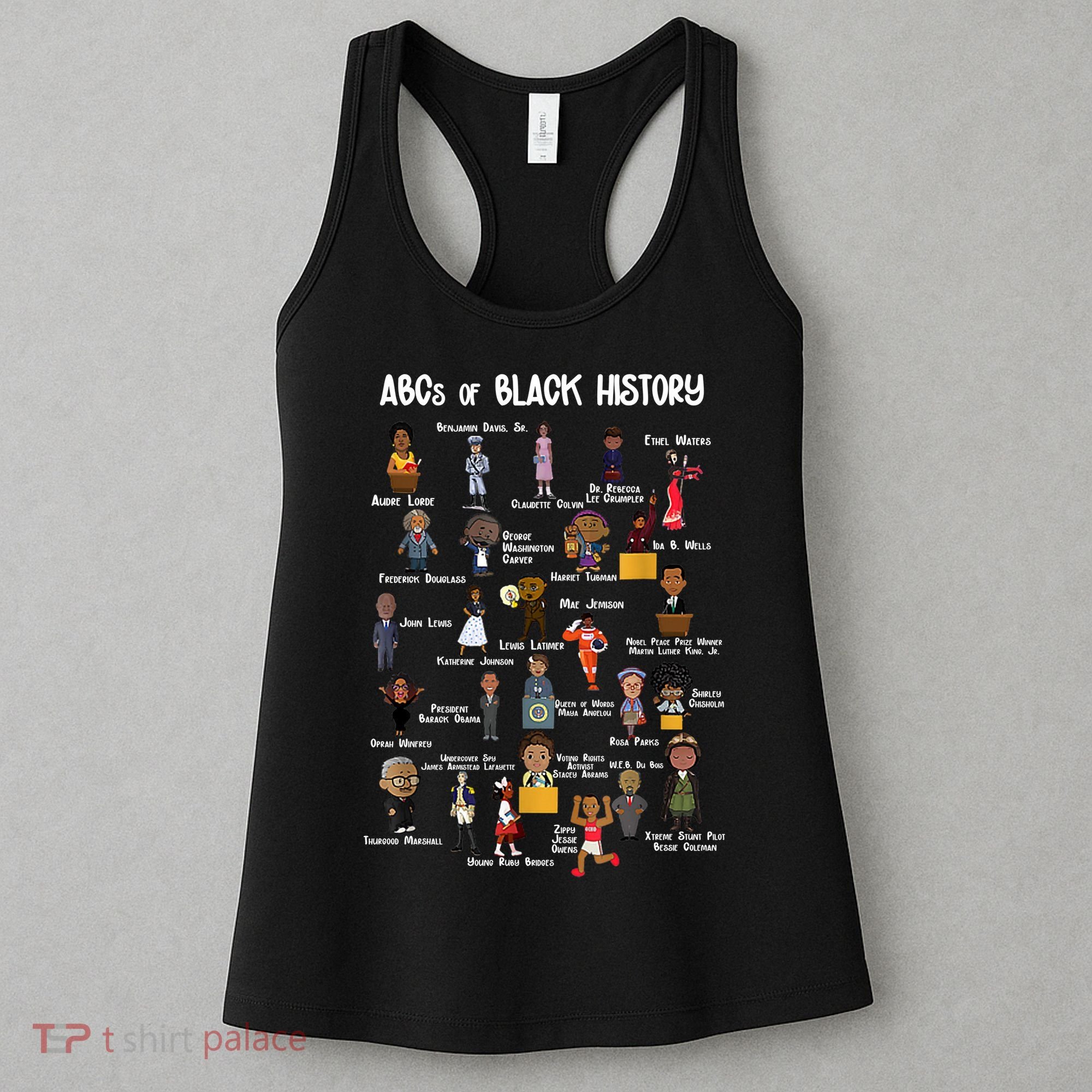 ABCs Of Black History Women's Tank Top