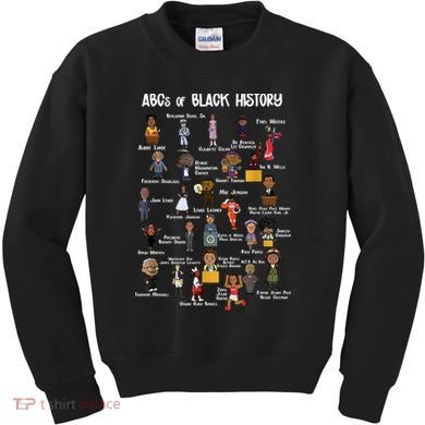 ABCs Of Black History Kids Sweatshirt