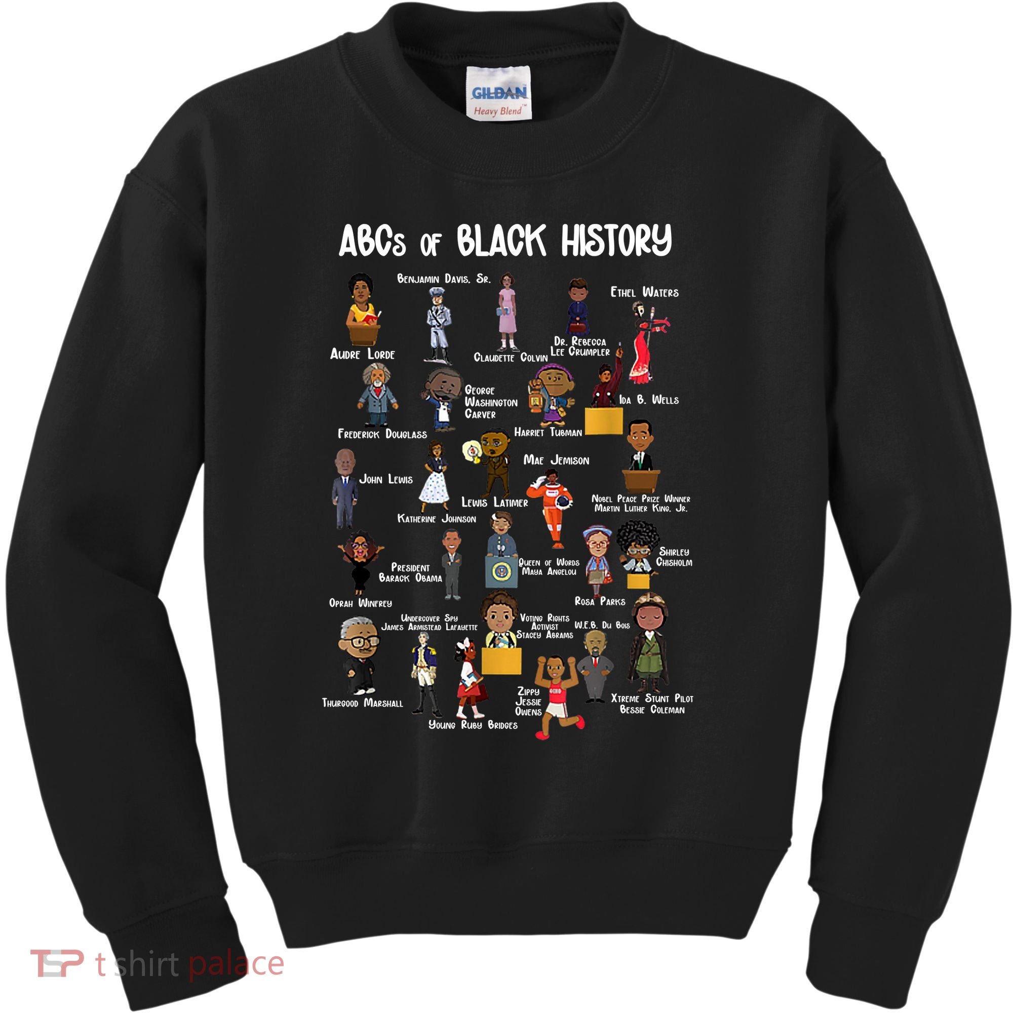 ABCs Of Black History Kids Sweatshirt