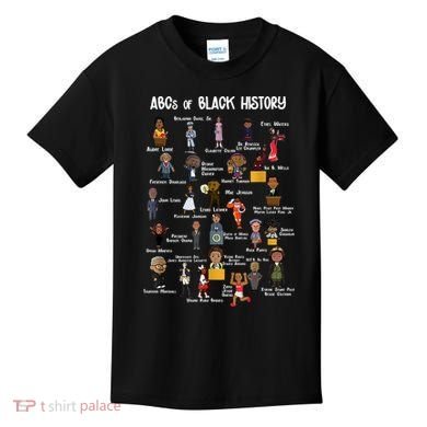 ABCs Of Black History Kids T-Shirt