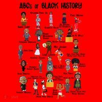 ABCs Of Black History Santa Hat thumb 1
