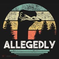 Allegedly Ostrich Bird Lover Doggie Tank thumb 4