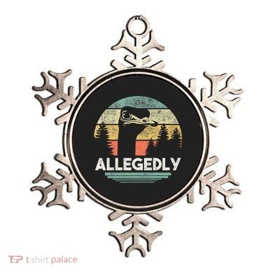 Allegedly Ostrich Bird Lover Ornament