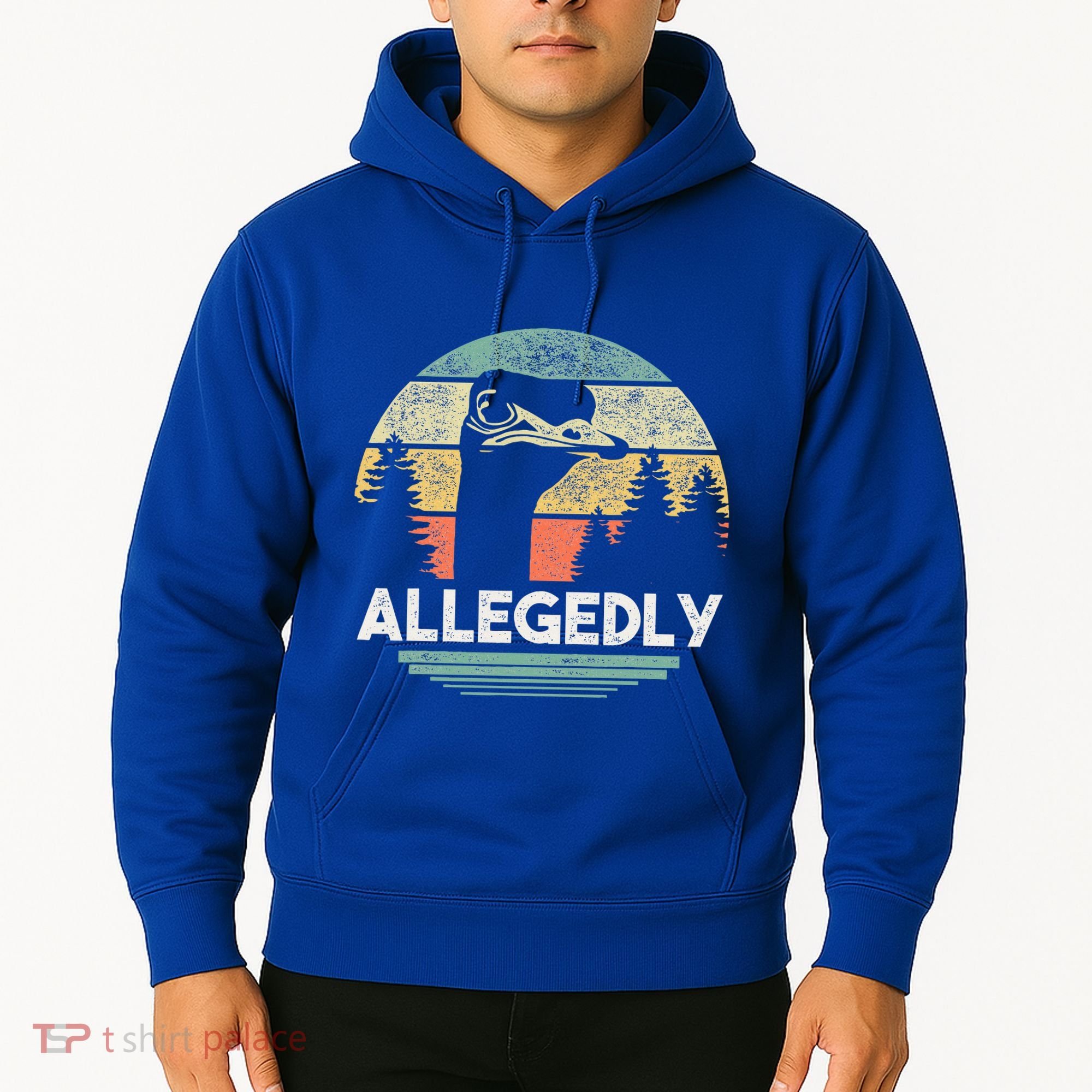 Allegedly Ostrich Bird Lover Hoodie