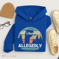 Allegedly Ostrich Bird Lover Hoodie thumb 4