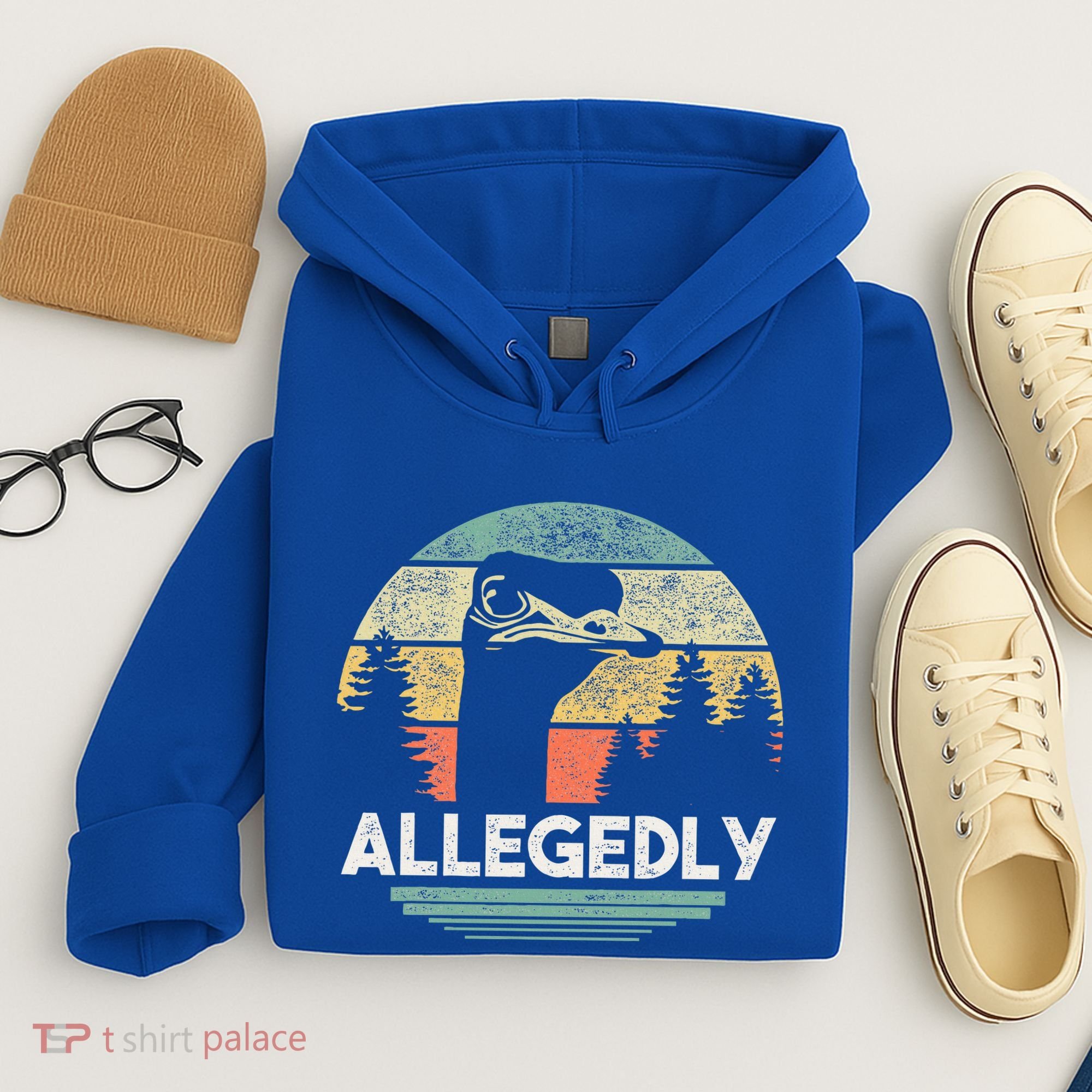 Allegedly Ostrich Bird Lover Hoodie