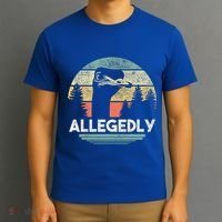Allegedly Ostrich Bird Lover T-Shirt thumb 3