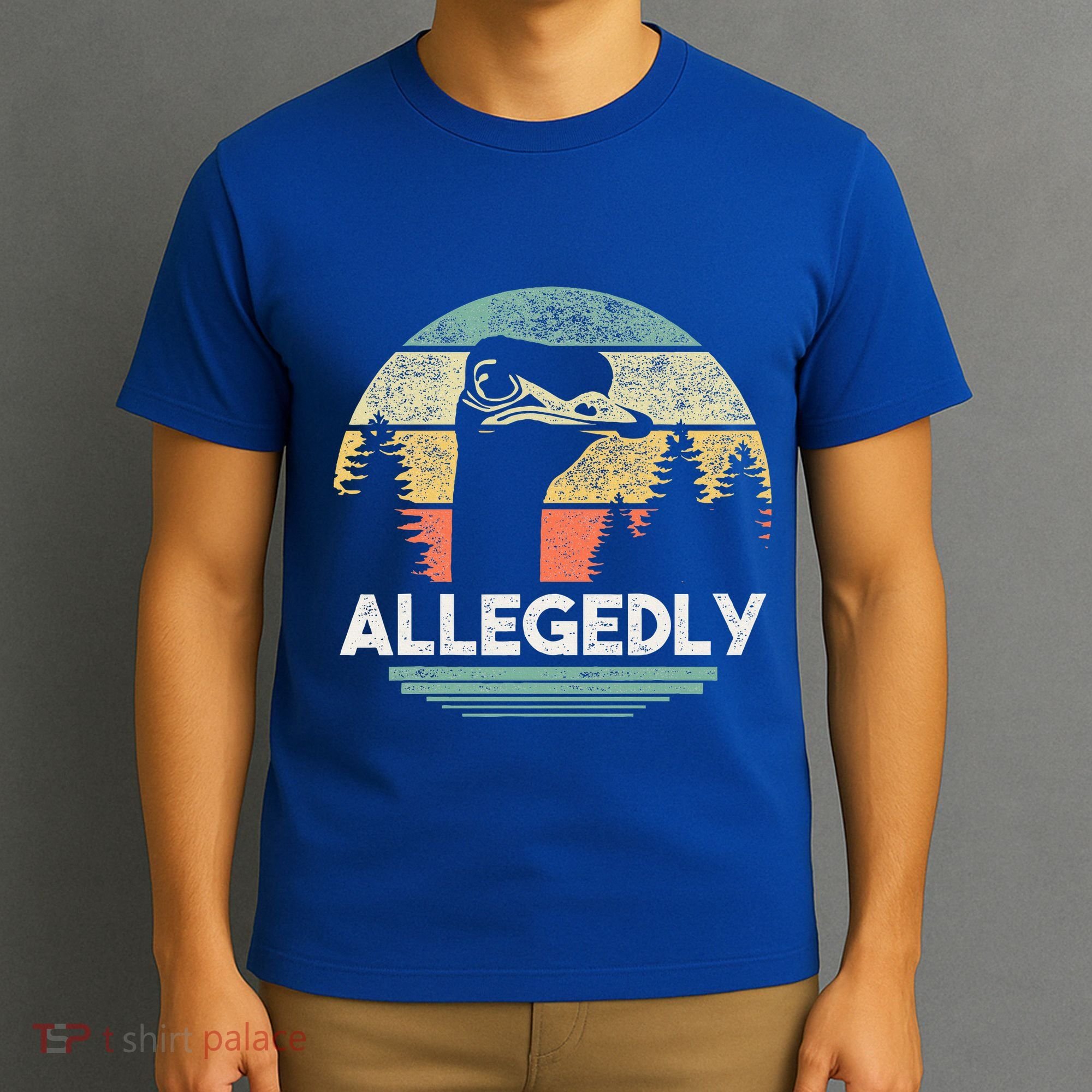 Allegedly Ostrich Bird Lover T-Shirt