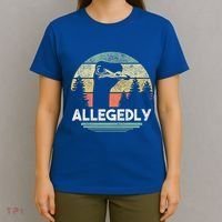 Allegedly Ostrich Bird Lover T-Shirt thumb 4
