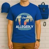 Allegedly Ostrich Bird Lover T-Shirt thumb 6