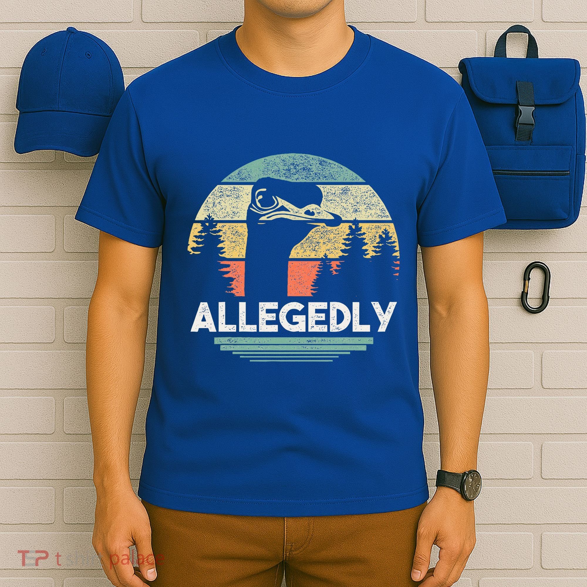 Allegedly Ostrich Bird Lover T-Shirt