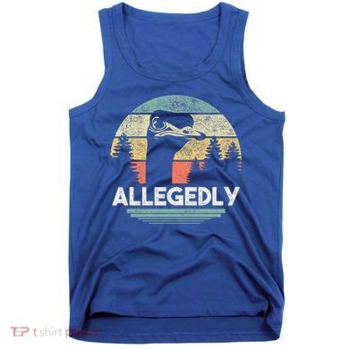 Allegedly Ostrich Bird Lover Tank Top