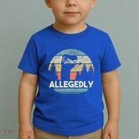 Allegedly Ostrich Bird Lover Toddler T-Shirt thumb 2