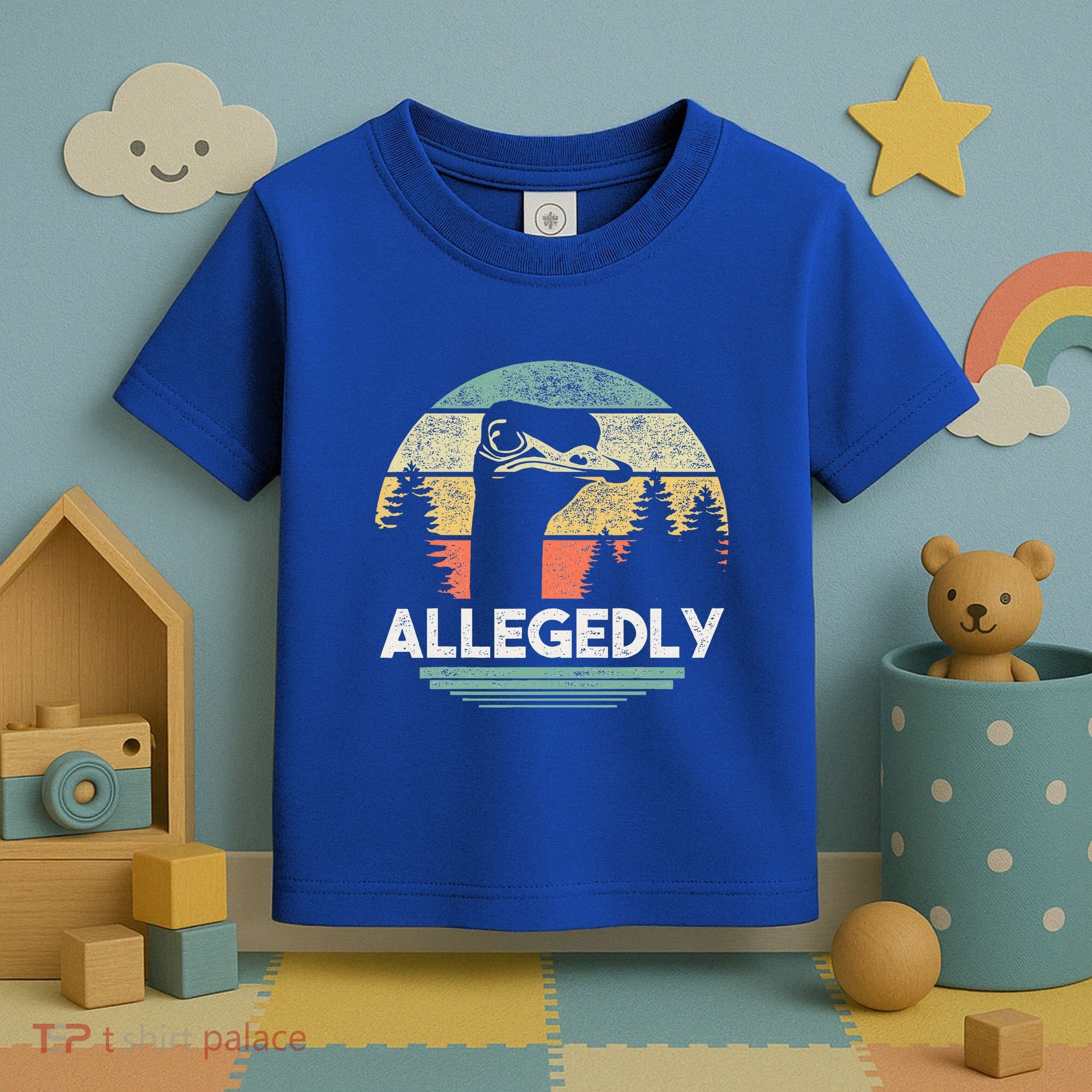Allegedly Ostrich Bird Lover Toddler T-Shirt