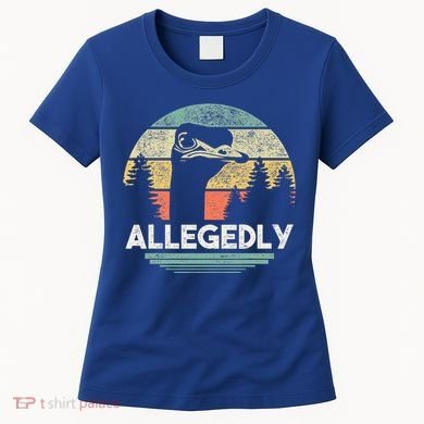 Allegedly Ostrich Bird Lover Women's T-Shirt