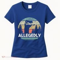Allegedly Ostrich Bird Lover Women's T-Shirt thumb 0