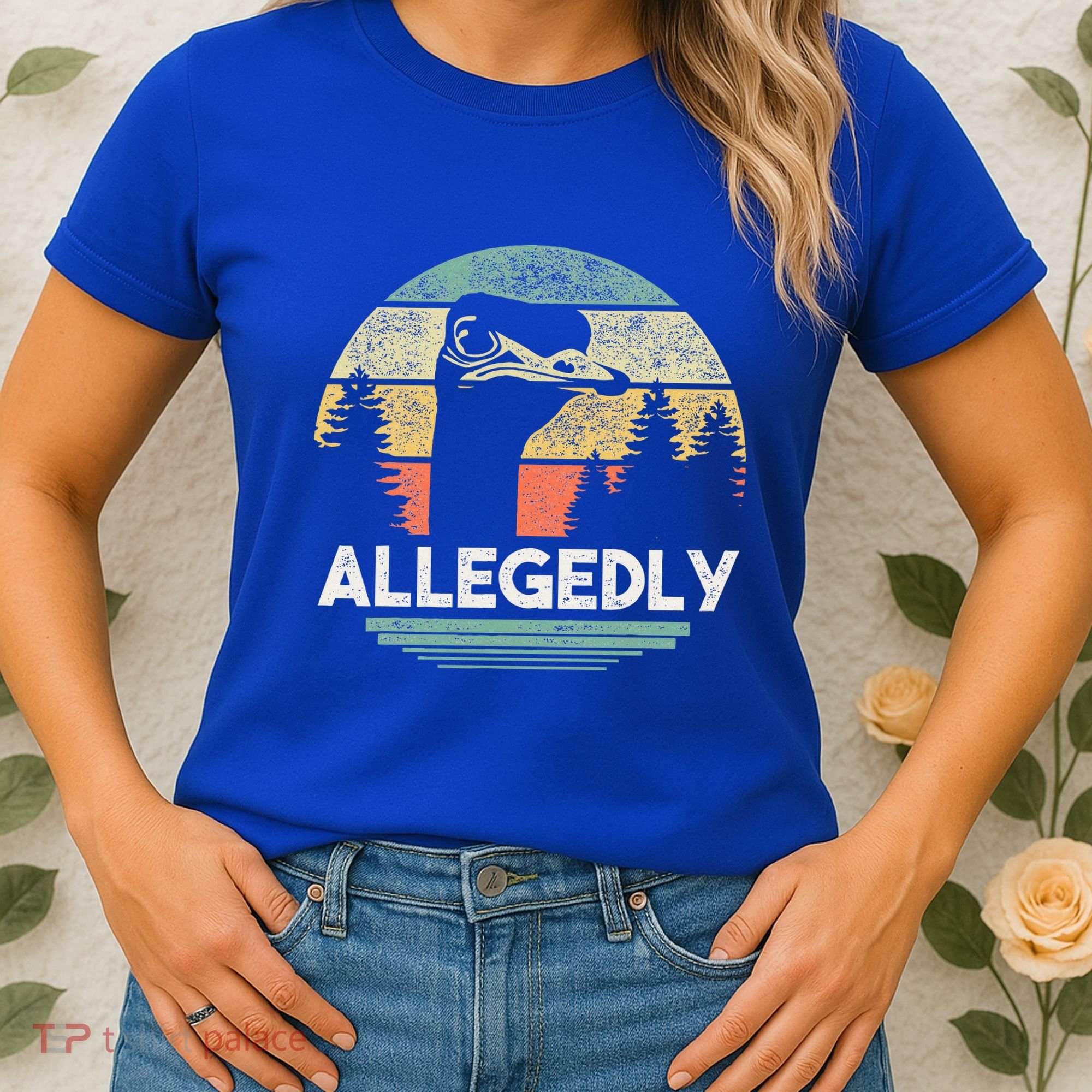 Allegedly Ostrich Bird Lover Women's T-Shirt
