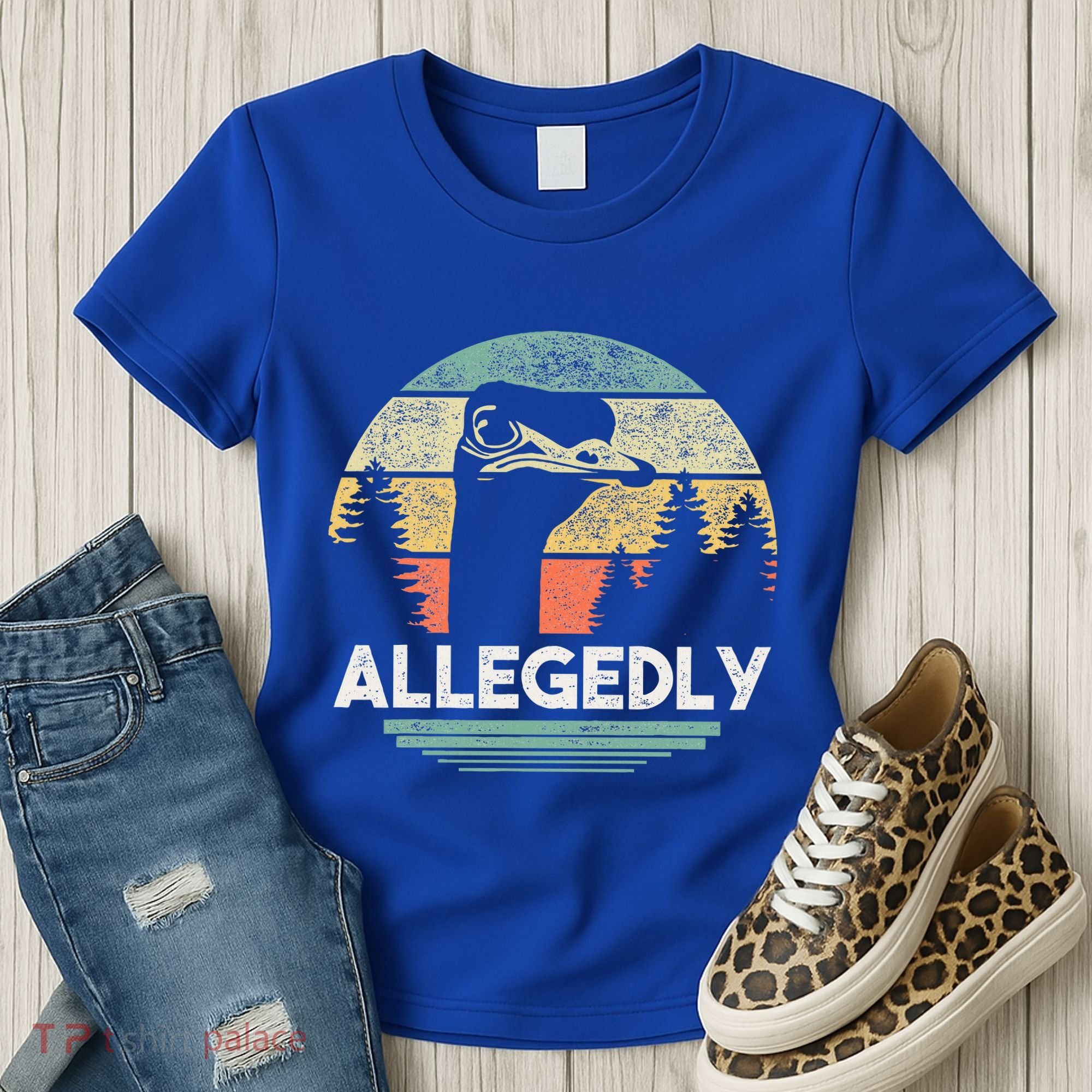 Allegedly Ostrich Bird Lover Women's T-Shirt