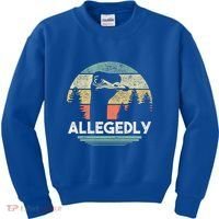 Allegedly Ostrich Bird Lover Kids Sweatshirt thumb 0