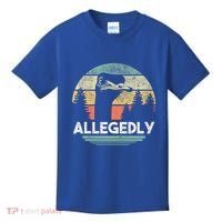 Allegedly Ostrich Bird Lover Kids T-Shirt thumb 0