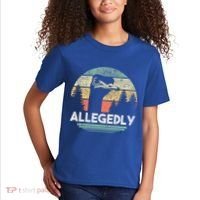 Allegedly Ostrich Bird Lover Kids T-Shirt thumb 2