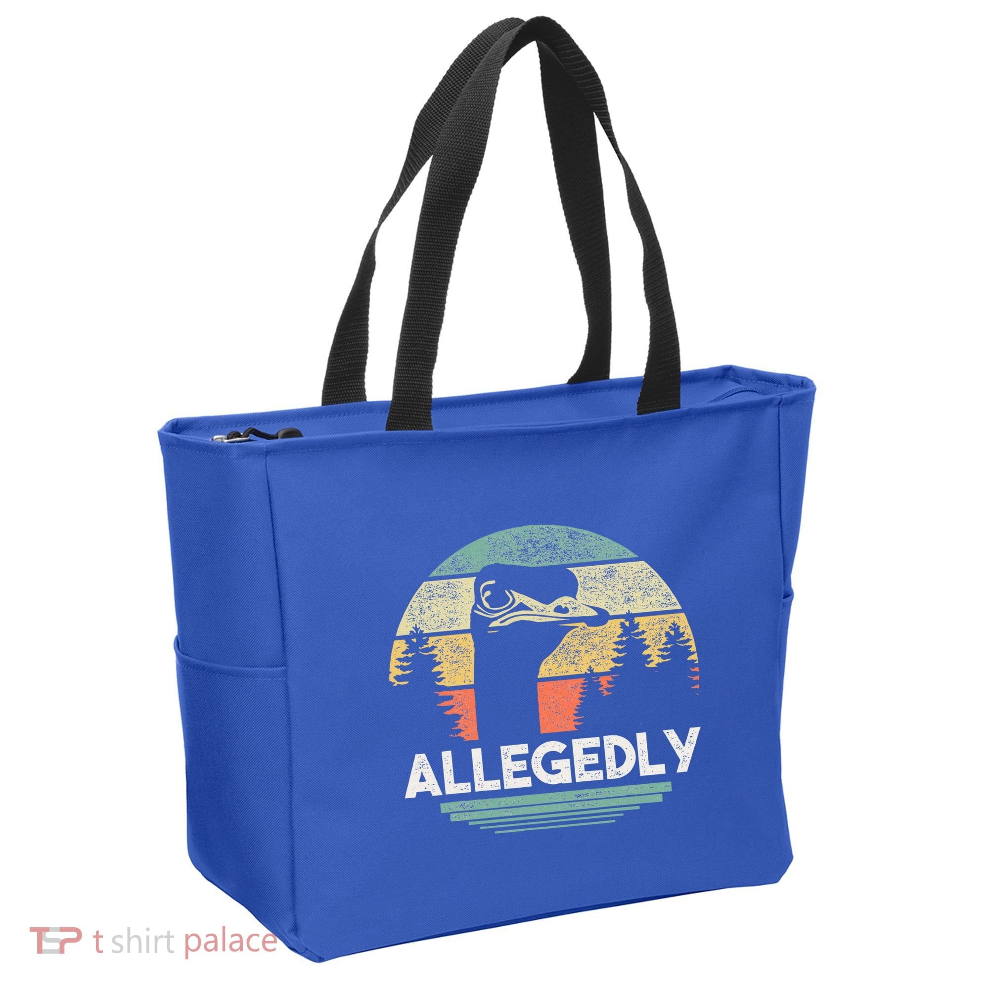 Allegedly Ostrich Bird Lover Tote Bag