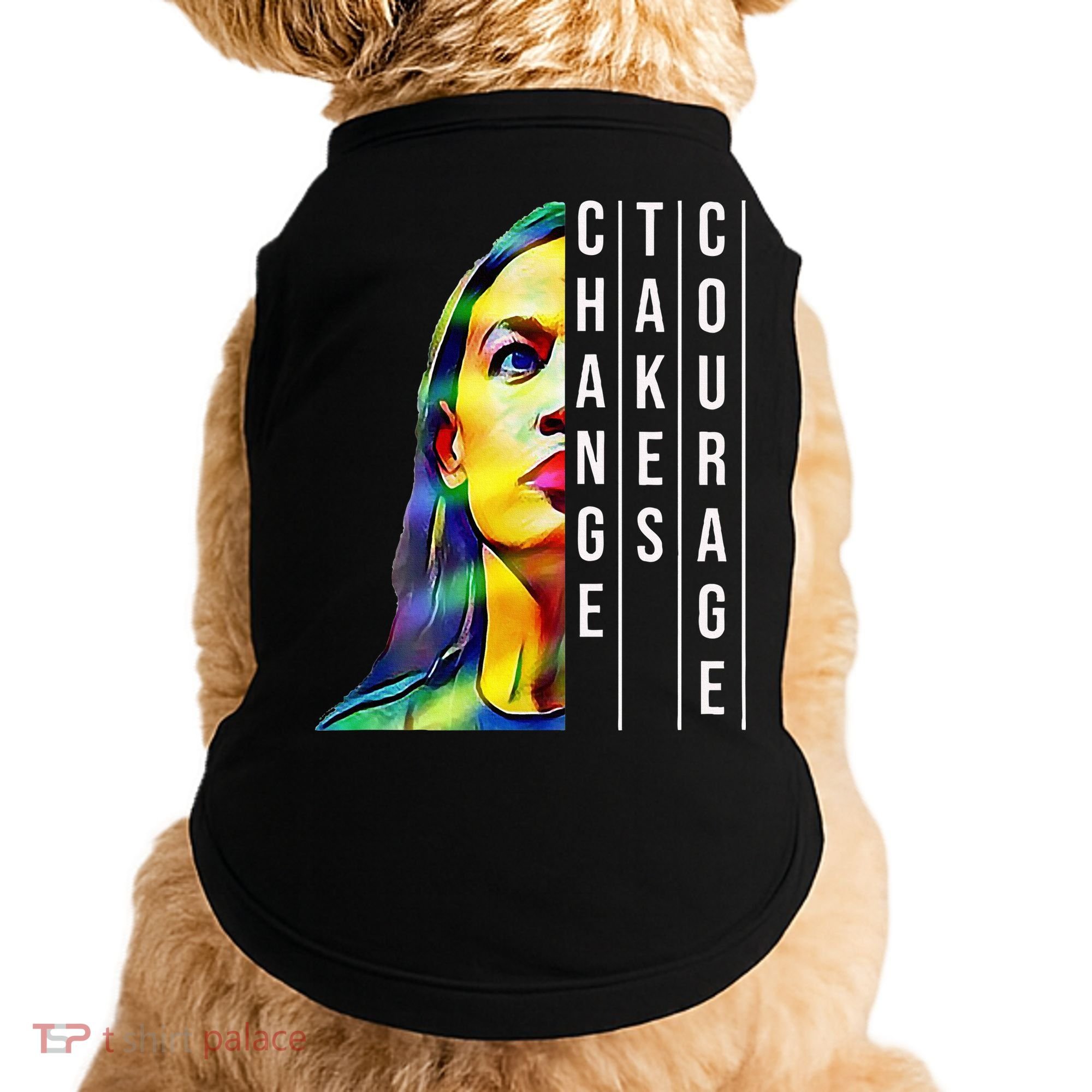 Alexandria Ocasio Cortez Aoc Feminist Political Doggie Tank