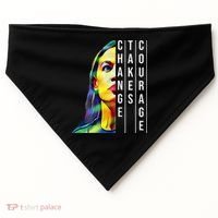 Alexandria Ocasio Cortez Aoc Feminist Political USA-Made Doggie Bandana thumb 0