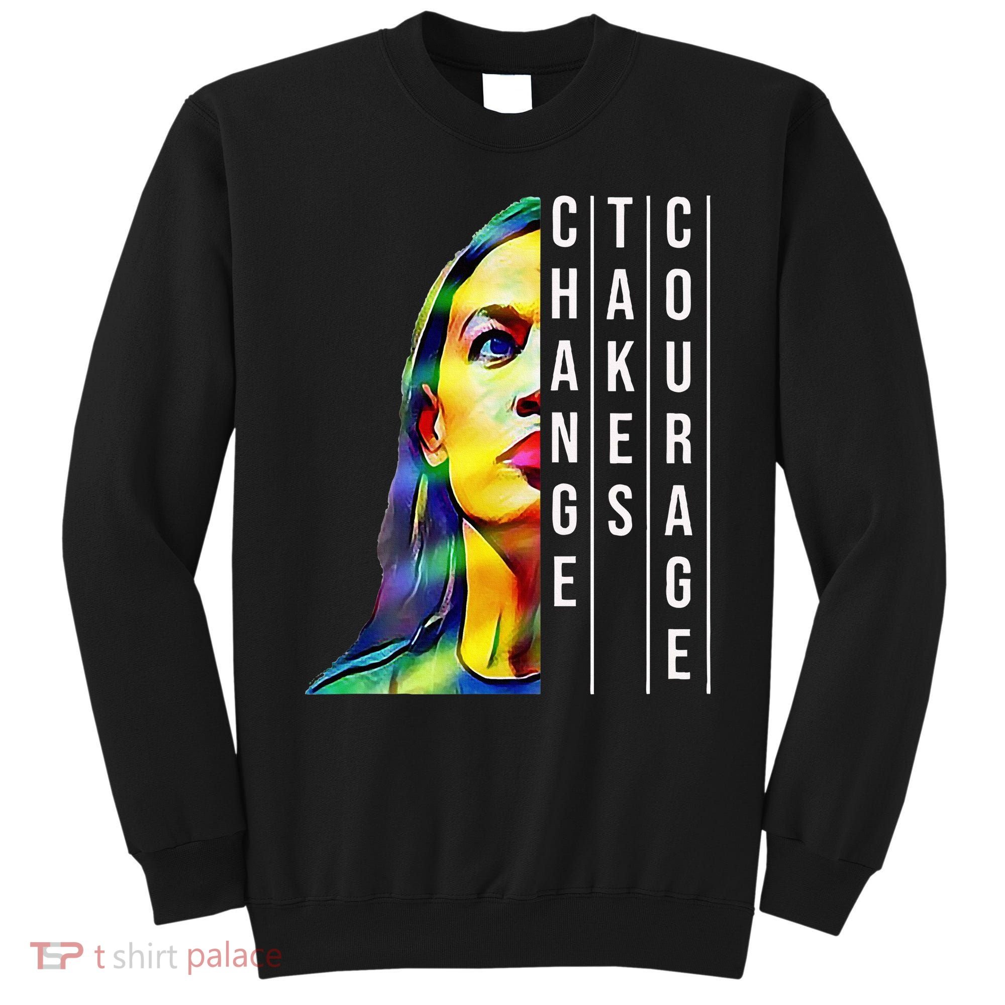 Alexandria Ocasio Cortez Aoc Feminist Political Sweatshirt