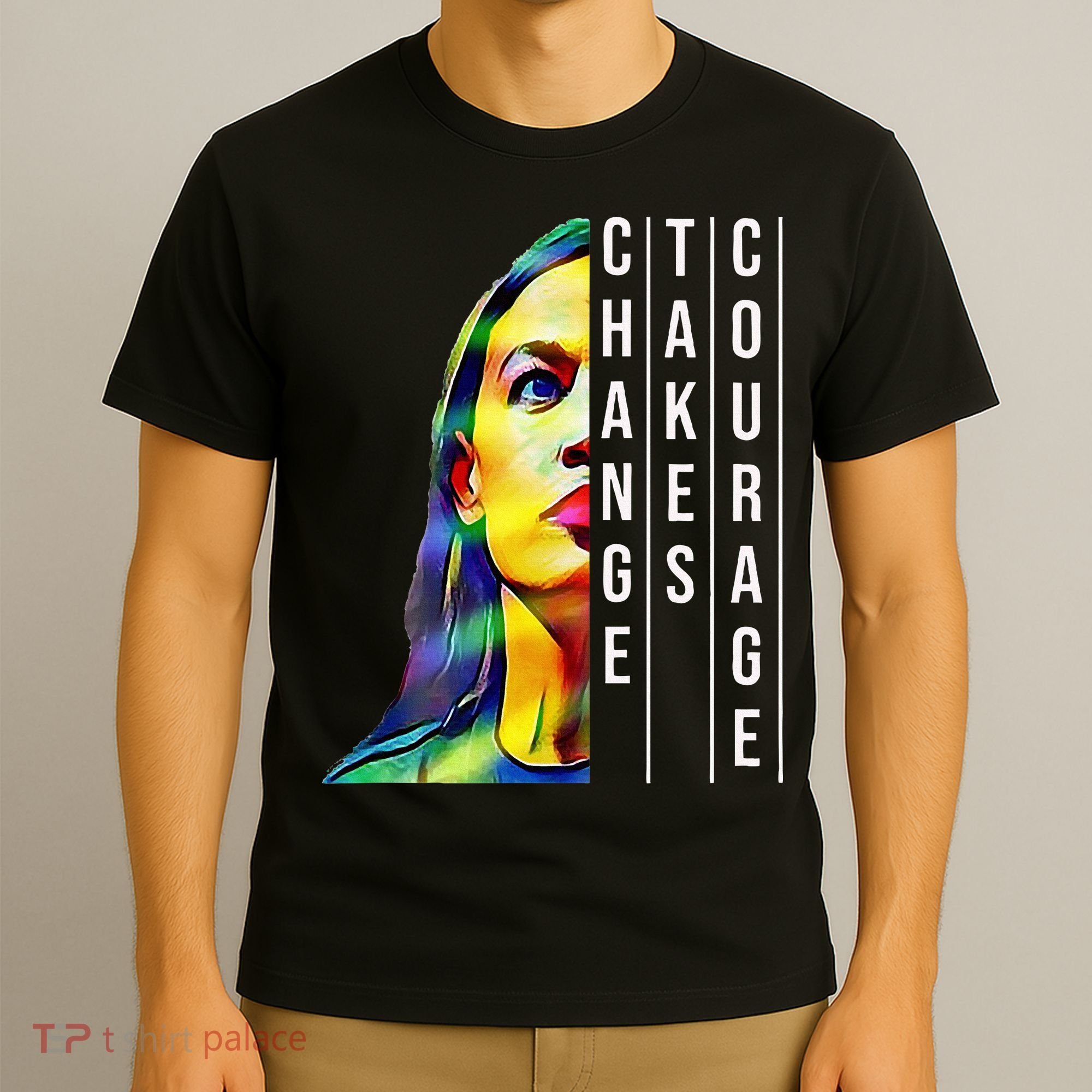 Alexandria Ocasio Cortez Aoc Feminist Political T-Shirt