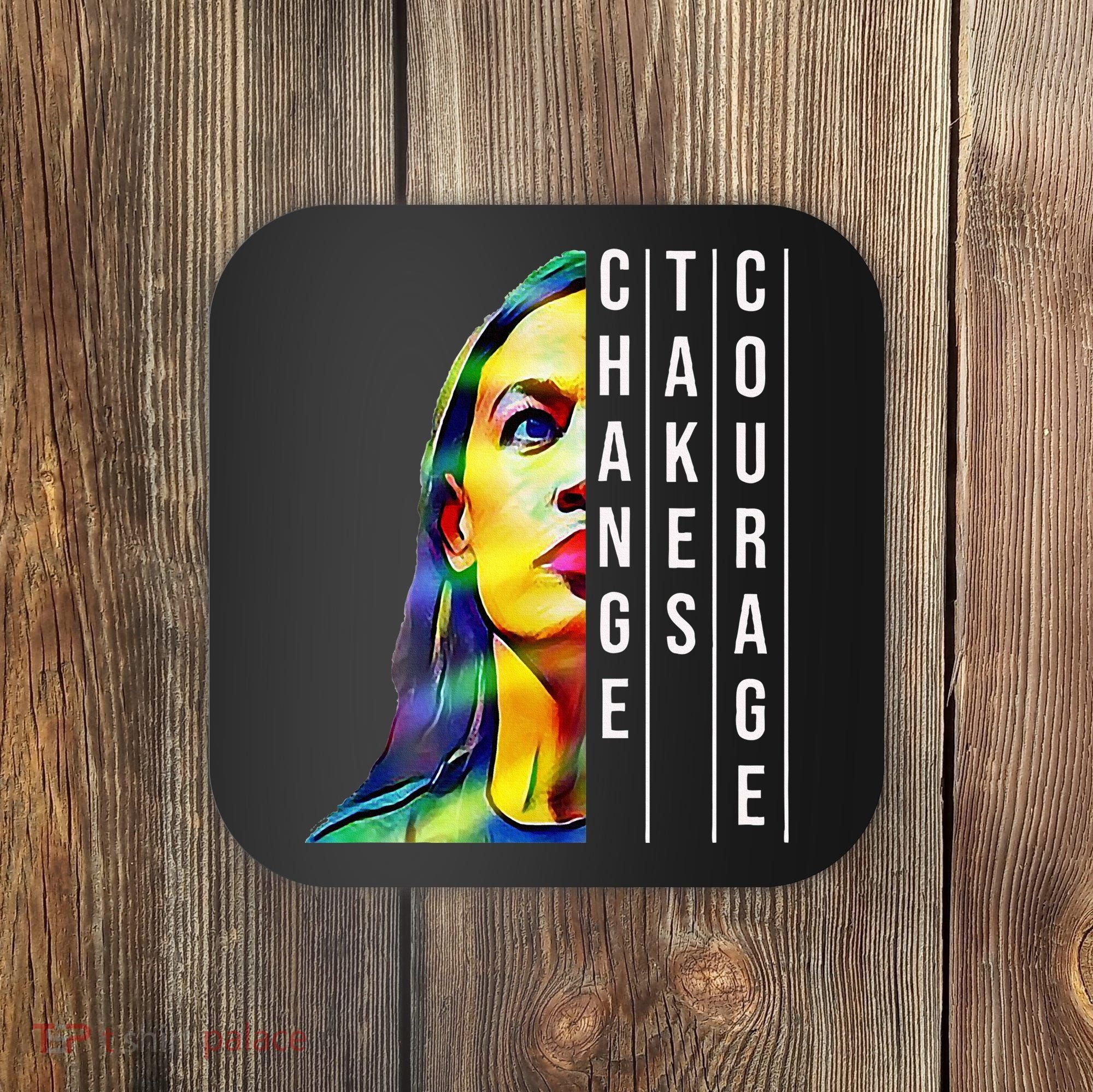 Alexandria Ocasio Cortez Aoc Feminist Political Coaster