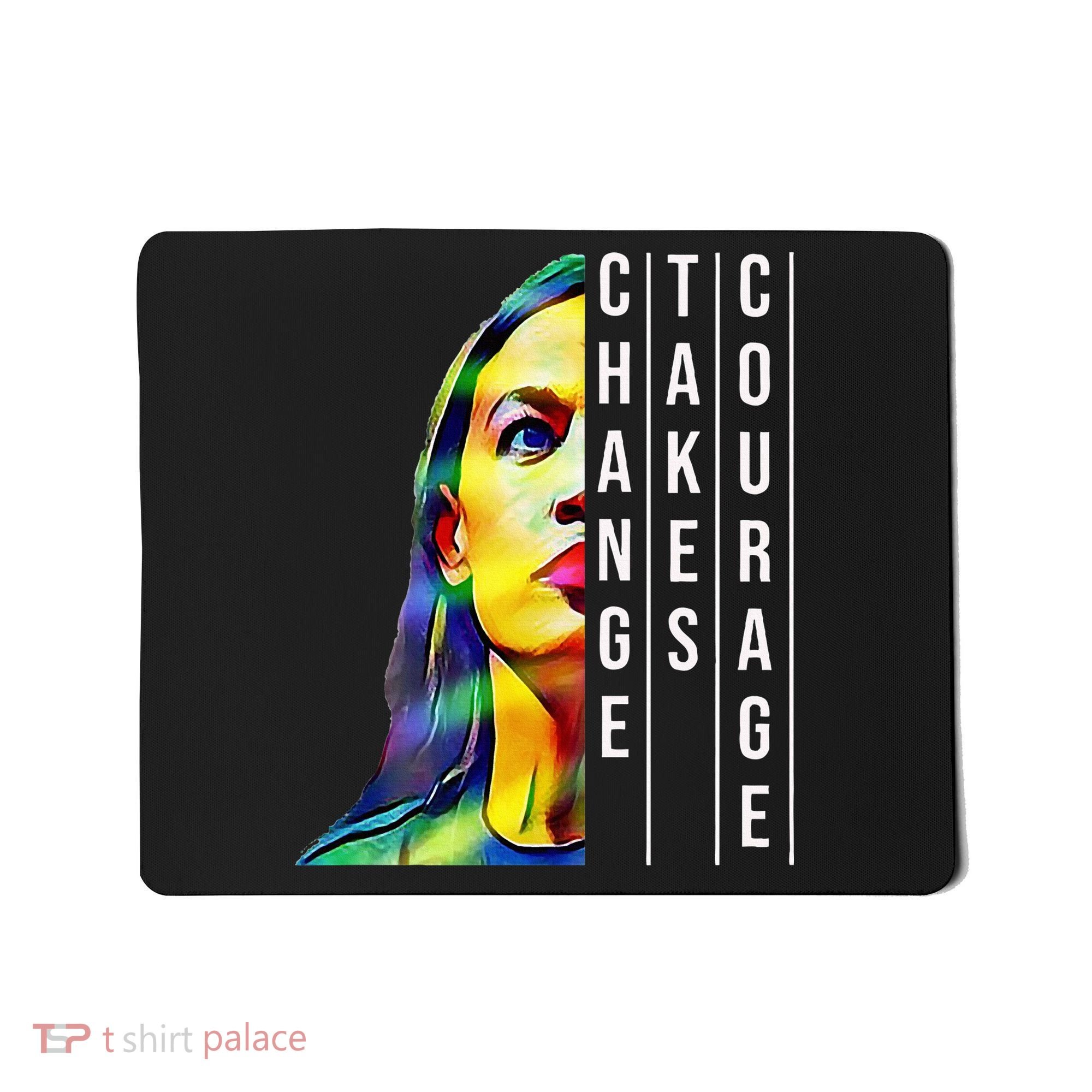 Alexandria Ocasio Cortez Aoc Feminist Political Mousepad