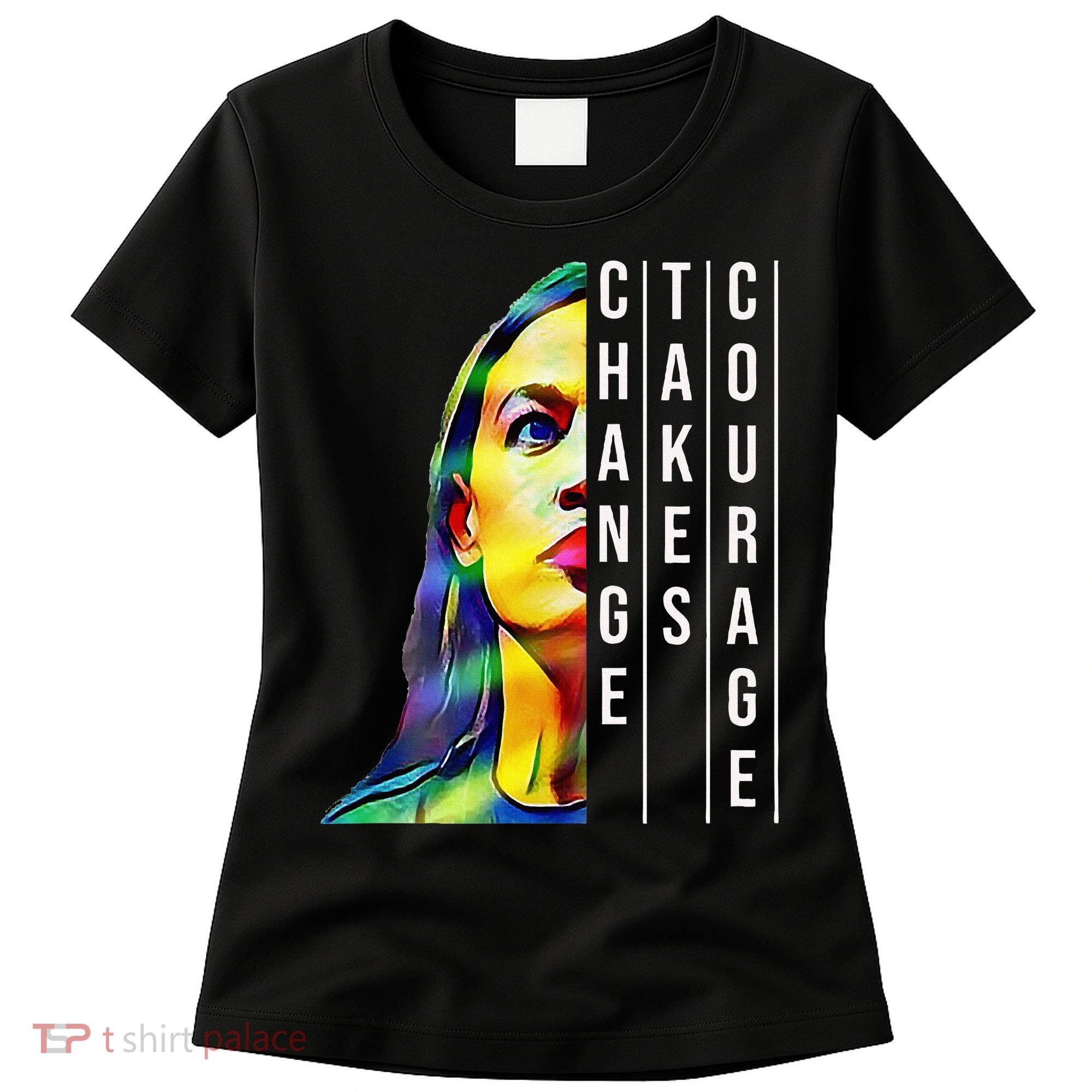 Alexandria Ocasio Cortez Aoc Feminist Political Women's T-Shirt