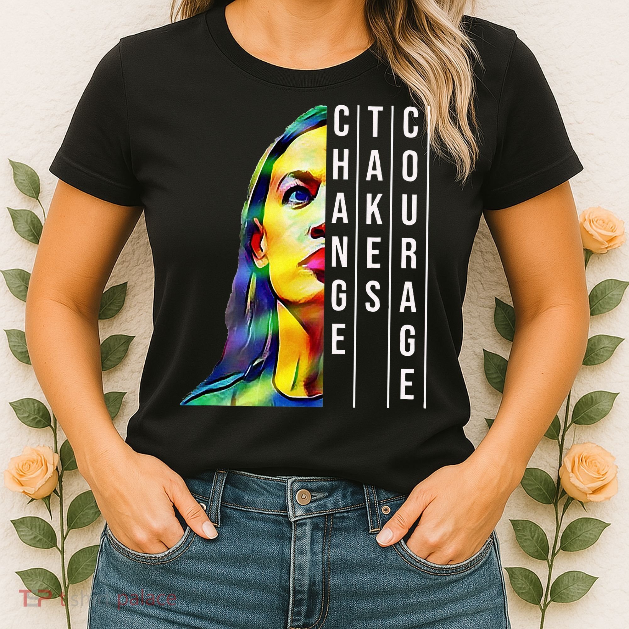 Alexandria Ocasio Cortez Aoc Feminist Political Women's T-Shirt