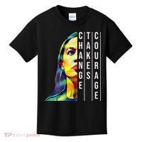 Alexandria Ocasio Cortez Aoc Feminist Political Kids T-Shirt thumb 0